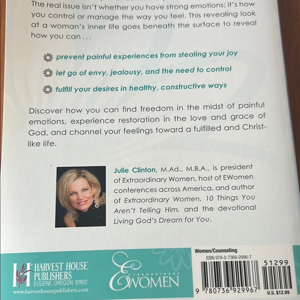 Julie Clinton A Woman's Path to Emotional Freedom - a lot of 7 books signed - Picture 5 of 6